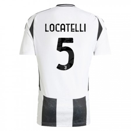 Juventus Locatelli 5 Domácí 2024-25 - Fotbalové Dresy (S/S)